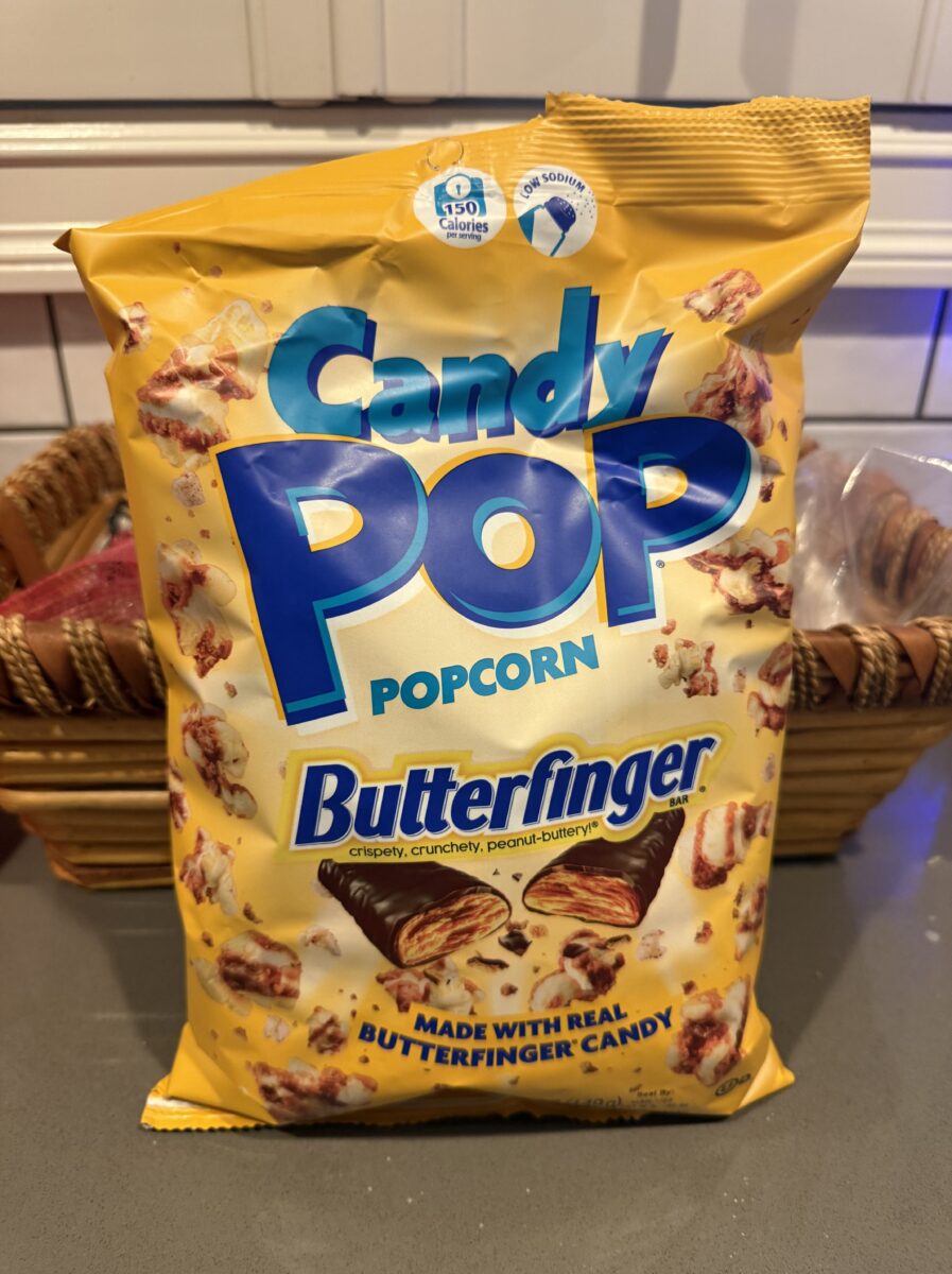 Sweet Meets Salty: A Magical Munch with Candy Pop Butterfinger Popcorn